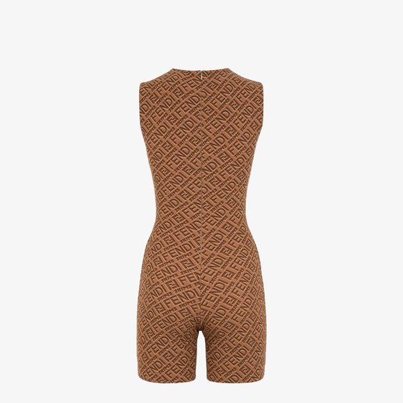 Fendi Pants - Fendi X Skims Sleeveless Mid-thigh Body Suit